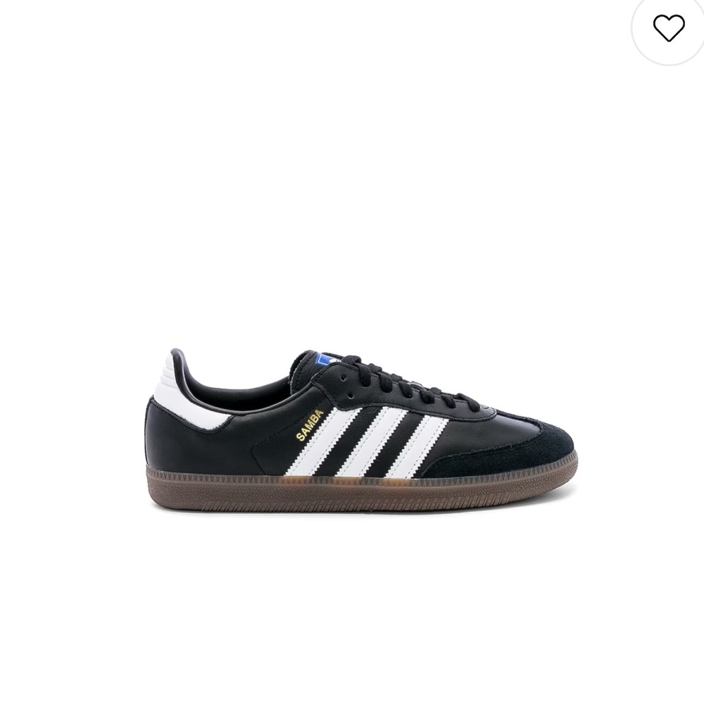 Adidas Originals Samba OG in Black, White, & Gum